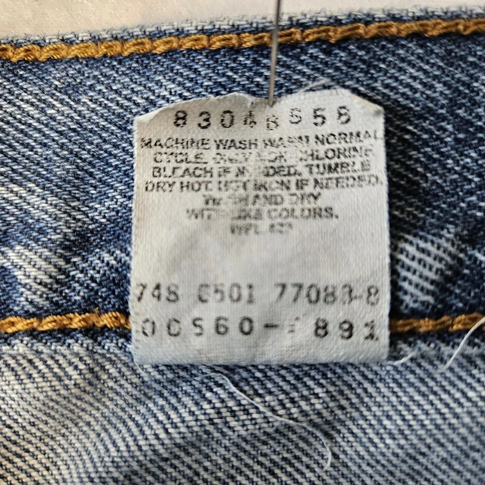 Levis 550 Jeans 40x32 Relaxed Loose Tapered Y2K Baggy Grunge Vintage 2001 VTG